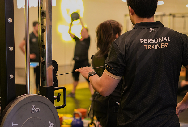 Treinos acompanhados por um Personal Trainer